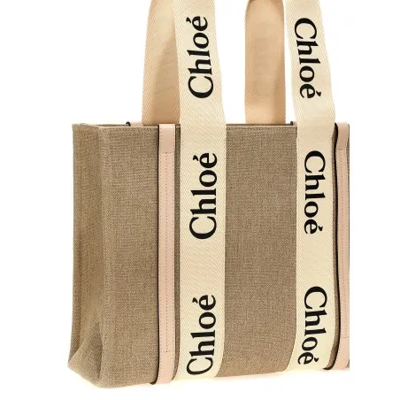 Chloé Woody Medium Shopping Bag - CHLOE