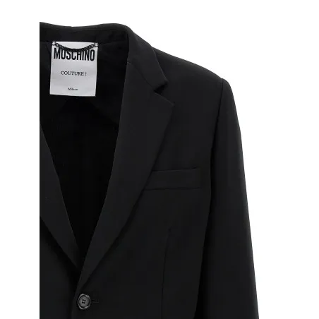 Moschino Single-breasted Martingale Blazer - MOSCHINO