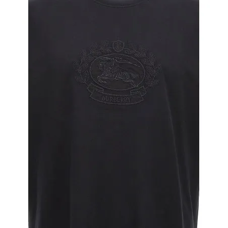 Burberry Logo Embroidery T-shirt - BURBERRY