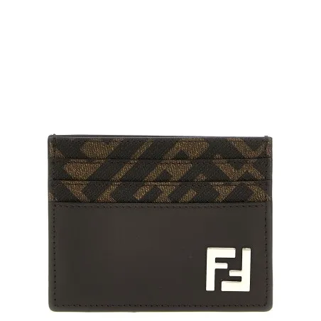 Fendi Squared Ff Card Holder - FENDI