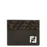 Fendi Squared Ff Card Holder - FENDI