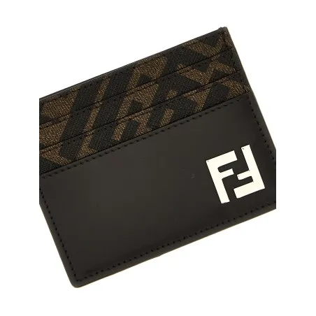 Fendi Squared Ff Card Holder - FENDI