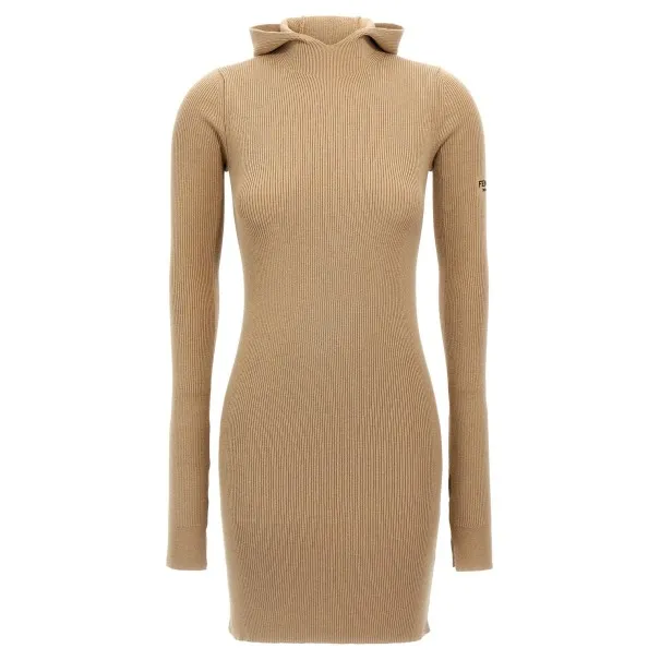 Fendi Hooded Dress - FENDI