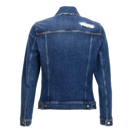Dolce & Gabbana Denim Jacket With Used Effect - Dolce&Gabbana