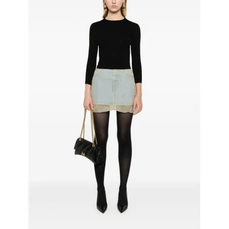 Balenciaga BB-pattern open-knit jumper - BALENCIAGA