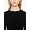 Balenciaga BB-pattern open-knit jumper - BALENCIAGA