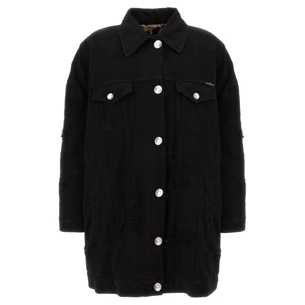 Dolce & Gabbana Denim Long Jacket - Dolce&Gabbana