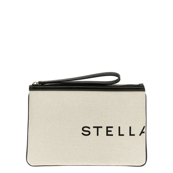 Stella Mccartney Logo Clutch Bag - 