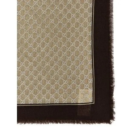 Gucci Gg Lamé Scarf - Gucci