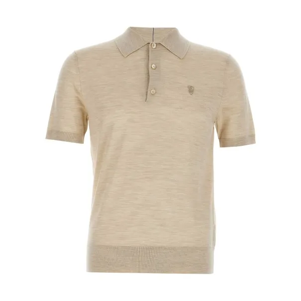 Burberry Wool Polo Shirt - BURBERRY