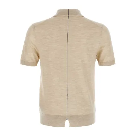Burberry Wool Polo Shirt - BURBERRY