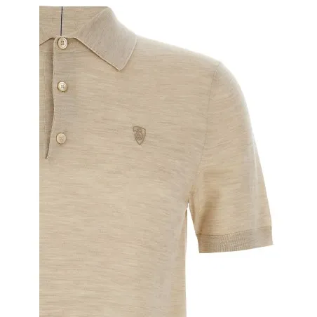 Burberry Wool Polo Shirt - BURBERRY