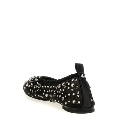 Tory Burch Crystal Ballet Flats - TORY BURCH