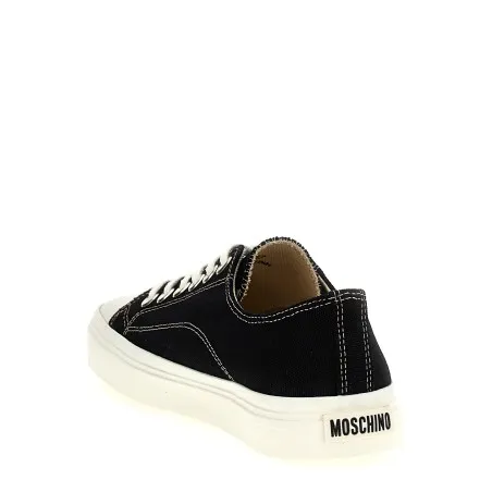 Moschino Canvas Sneakers - MOSCHINO
