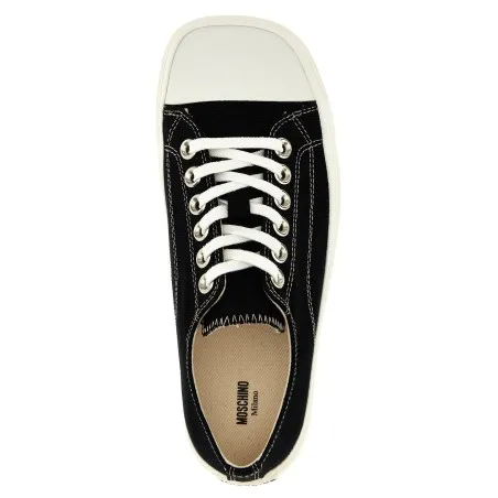 Moschino Canvas Sneakers - MOSCHINO