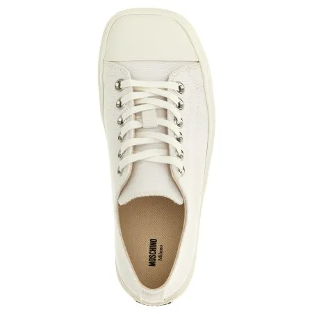Moschino Canvas Sneakers - MOSCHINO