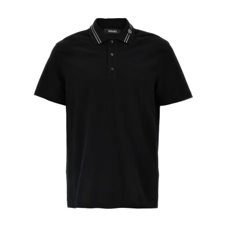 Versace Medusa Embroidery Polo Shirt - VERSACE