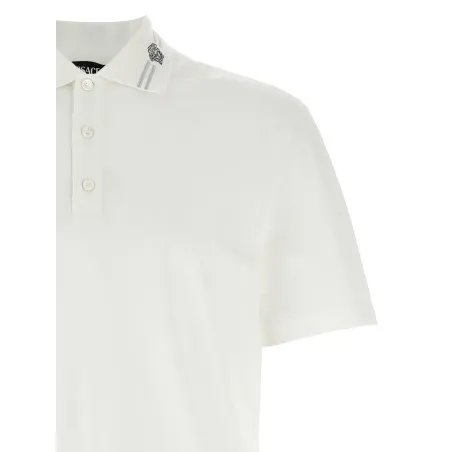 Versace Medusa Embroidery Polo Shirt - VERSACE