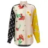 Moschino Patchwork Print Shirt - MOSCHINO