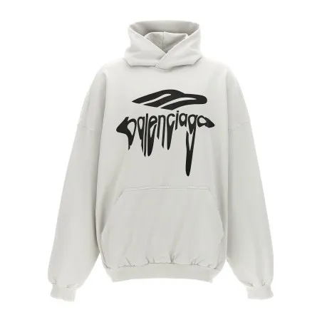 Balenciaga 3b Liquefied Hoodie - BALENCIAGA