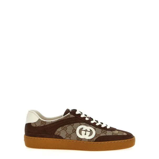 Gucci Incrocio Gg Sneakers - Gucci