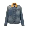 Alexander McQueen Suede Denim Jacket - 