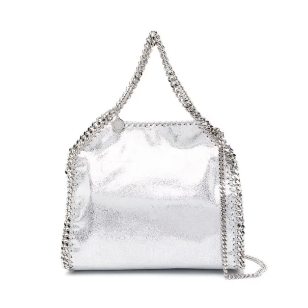 Stella McCartney Mini Falabella Metallic Tote Bag - 
