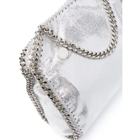 Stella McCartney Mini Falabella Metallic Tote Bag - 