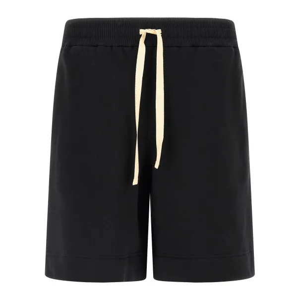 Jil Sander Embroidered Logo Bermuda Shorts - JIL SANDER