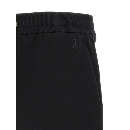 Jil Sander Embroidered Logo Bermuda Shorts - JIL SANDER
