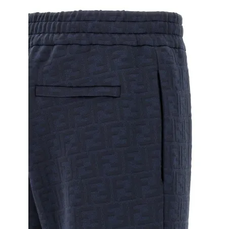 Fendi Ff Monogram Joggers - FENDI