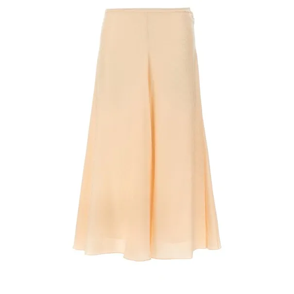 Fendi Ff Silk Skirt - FENDI