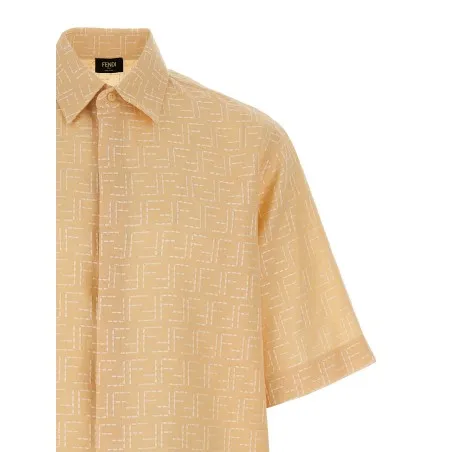 Fendi Ff Jacquard Shirt - FENDI