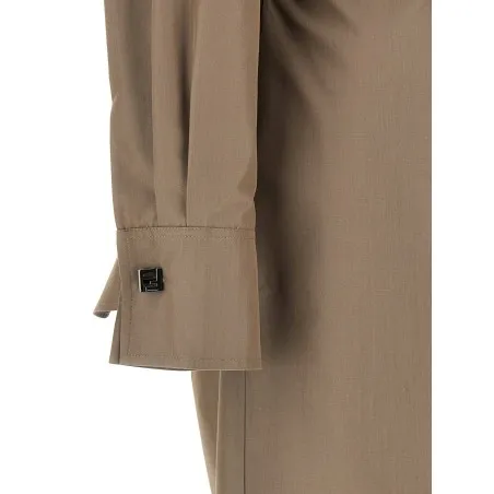 Fendi Chemisier Midi Dress - FENDI