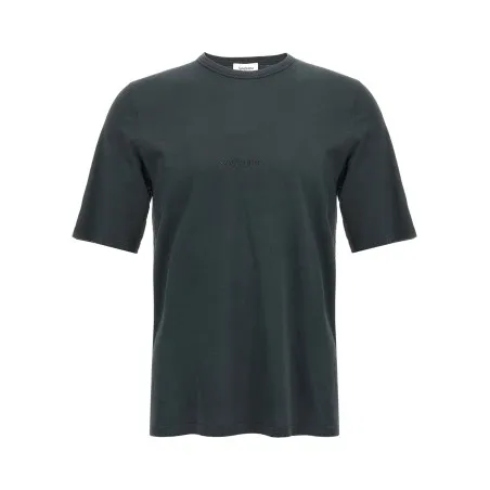 Saint Laurent Logo Embroidery T-shirt - Yves Saint Laurent