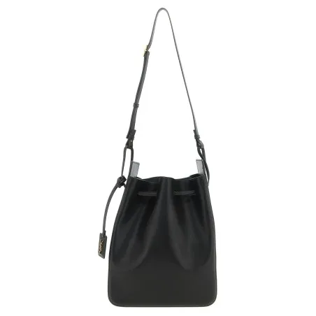 Saint Laurent Large Leather Bucket Bag - Yves Saint Laurent