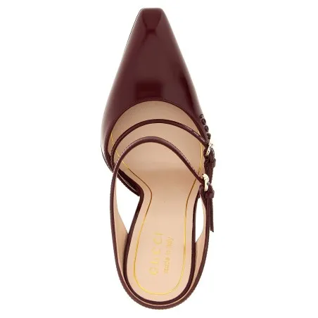 Gucci Rosso Ancora Sabots - Gucci