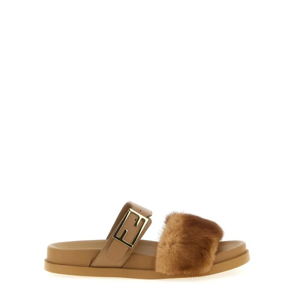 Fendi Feel Slides - FENDI