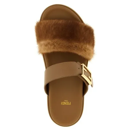 Fendi Feel Slides - FENDI