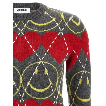Moschino Smiley Sweater - MOSCHINO