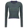 Dolce & Gabbana Striped Viscose Sweater - Dolce&Gabbana