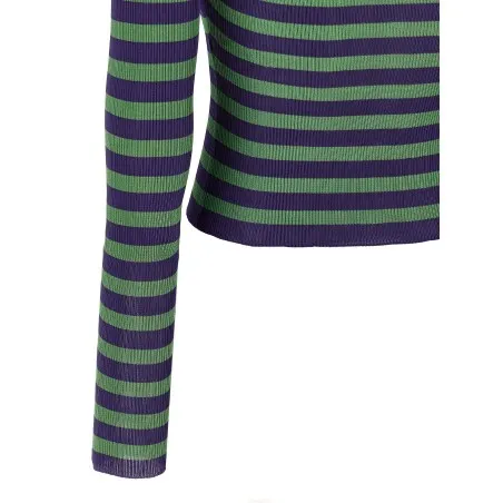 Dolce & Gabbana Striped Viscose Sweater - Dolce&Gabbana