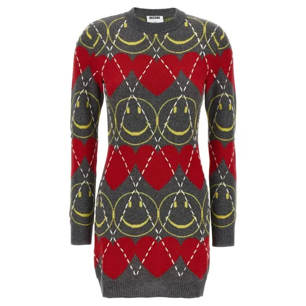Moschino Smiley® Wool Dress - MOSCHINO