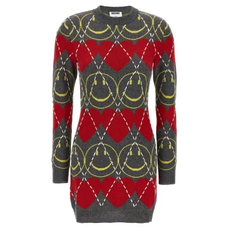 Moschino Smiley® Wool Dress - MOSCHINO