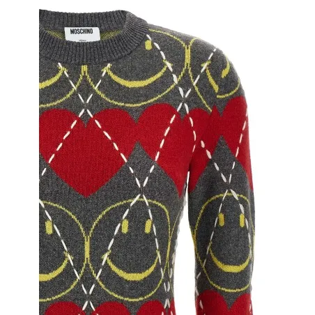 Moschino Smiley® Wool Dress - MOSCHINO