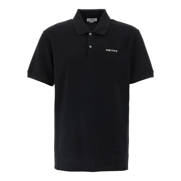 Alexander McQueen Logo Embroidery Polo Shirt - 