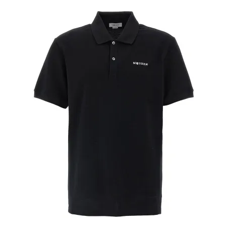 Alexander McQueen Logo Embroidery Polo Shirt - 