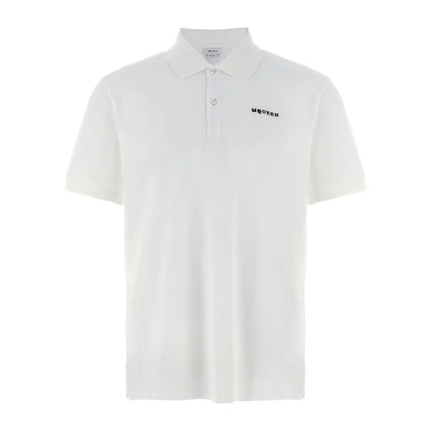 Alexander McQueen Logo Embroidery Polo Shirt - 