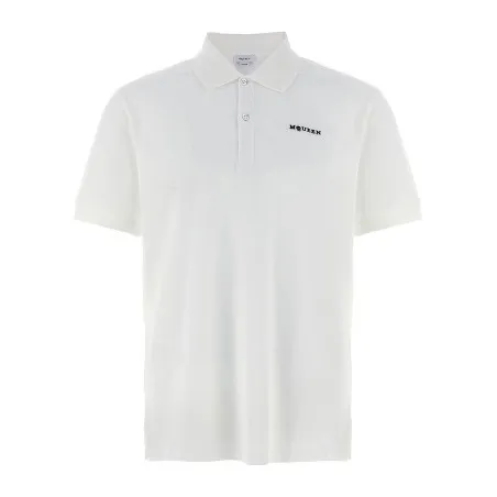 Alexander McQueen Logo Embroidery Polo Shirt - 