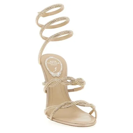 René Caovilla Braid Cleo Sandals - René Caovilla